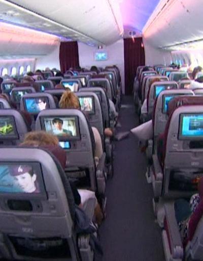 ABD yolcusuna uçakta tablet verilecek