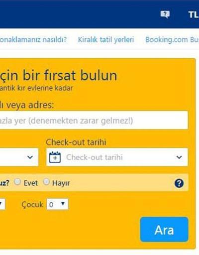 Booking.comun Türkiyedeki faaliyetleri durduruldu