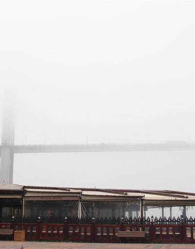 İstanbulda sis etkili oluyor
