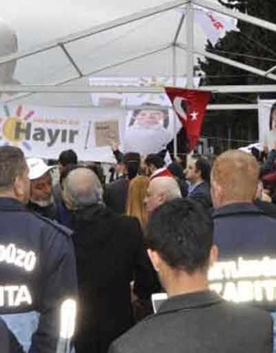 CHPnin Hayır çadırı İBB ekipleri tarafından söküldü