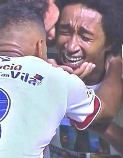Brezilyalı futbolcu herkesi gözyaşlarına boğdu
