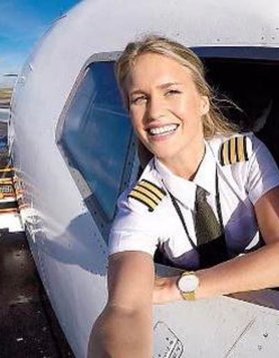İsveçin kadın pilotu sosyal medya fenomeni oldu