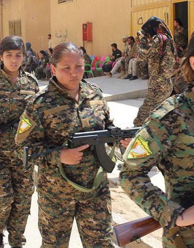 ABDli askerler YPGlilerin yemin töreninde