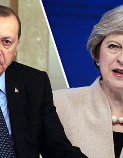 Erdoğan, İngiltere Başbakanı Theresa May ile görüştü