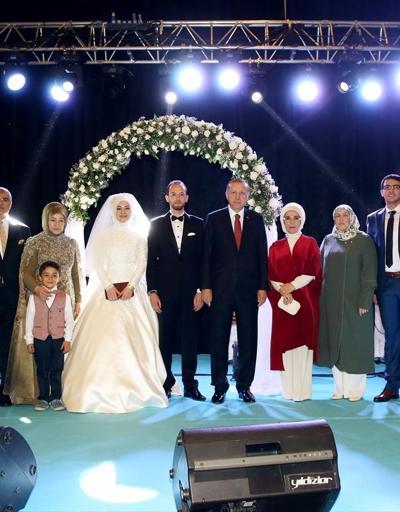 Cumhurbaşkanı Erdoğan nikah şahidi oldu