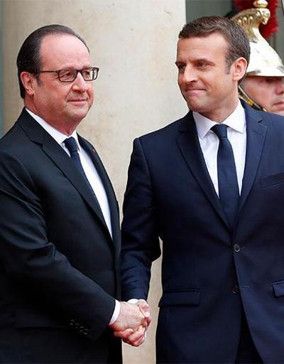 Macron görevi Hollandedan aldı