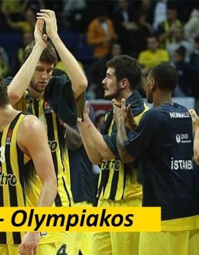 Final: Fenerbahçe-Olympiakos maçı canlı izle (THY Euroleague)