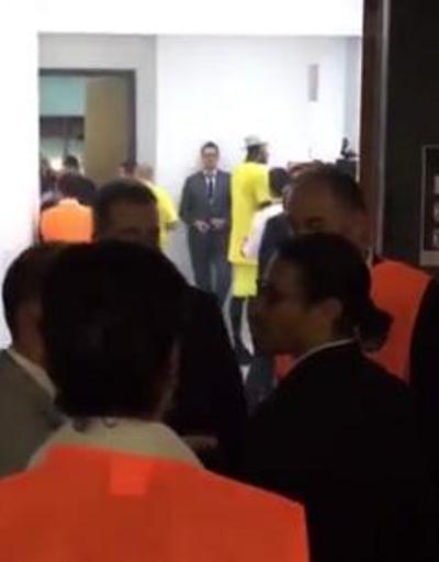 Fenerbahçe soyunma odasında Nusrete, Security dediler