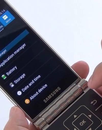 Samsung kapaklı telefon modasını canlandırmak istiyor