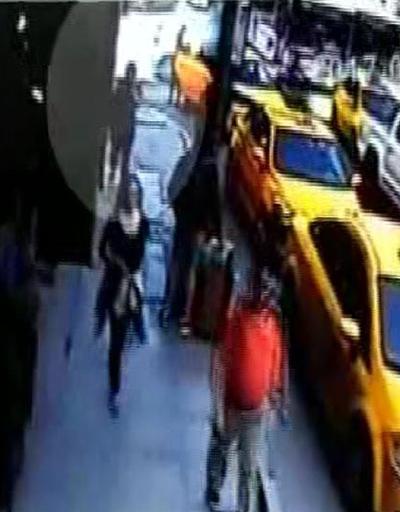 Taksim’de başına mermi düşen turistin son görüntüleri