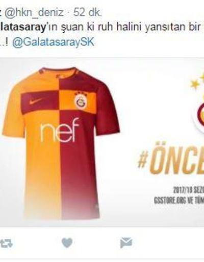 Galatasarayın yeni formasına sosyal medyadan tepki yağdı