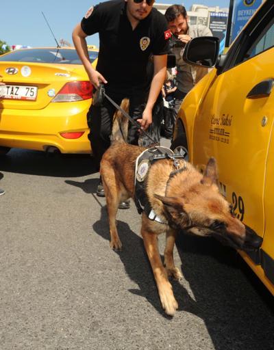 İstanbulda taksilere polis denetimi yapıldı