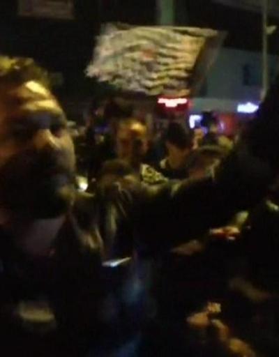 Polis otosundan Beşiktaş marşı çalındı