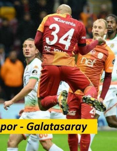 Alanyaspor-Galatasaray maçı izle (33. Hafta Kapanış)