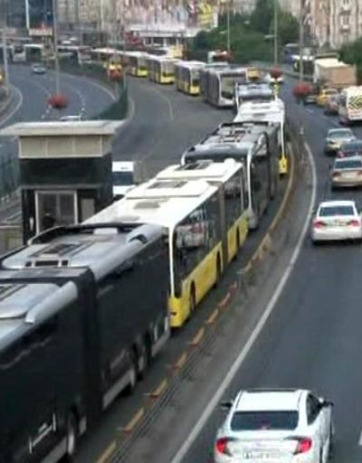 İstanbullulara metrobüs çilesi
