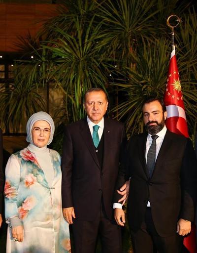 Erdoğan sanatçı ve sporculara Tarabya Köşkünde iftar verdi
