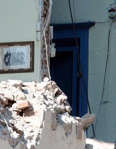 Midillide depremin hasarı ortaya çıktı