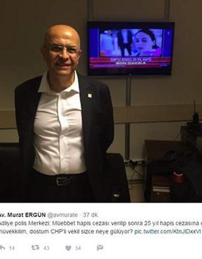 Avukatı o fotoğrafı paylaştı: Enis Berberoğlu neye gülüyor