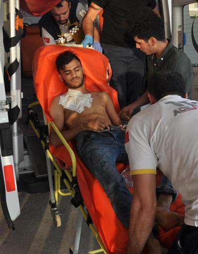 Suriyeli gençler birbirine girdi: 1 yaralı
