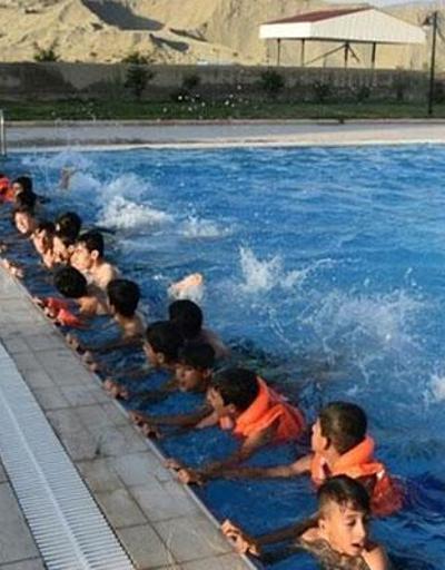 Mardinde terörün izleri yüzme kursuyla siliniyor