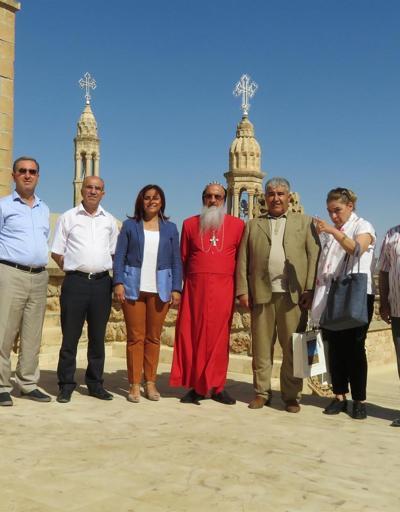 CHPlilerden Süryani manastırına ziyaret