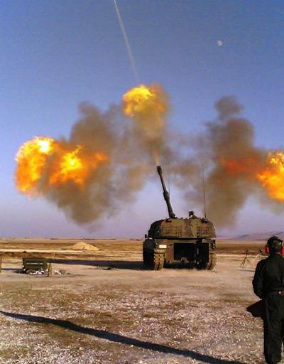 Son Dakika... TSK topları Afrinde YPGye bomba yağdırdı