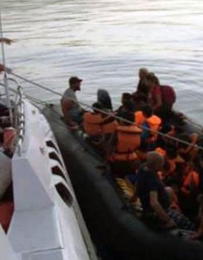 Ayvacıkta 42 kaçak göçmen yakalandı