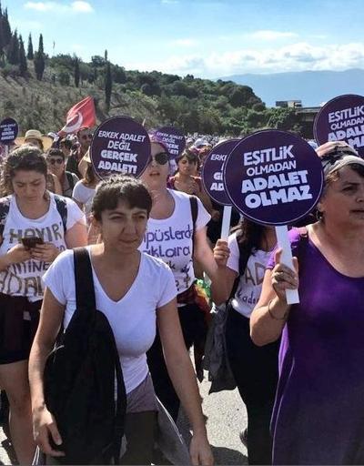 Pippa Baccanın öldürüldüğü yerden kadınlar, Adalet Yürüyüşüne katıldı