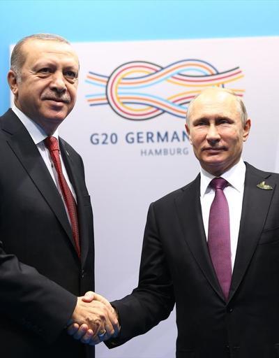 Cumhurbaşkanı Erdoğan Putinle görüştü
