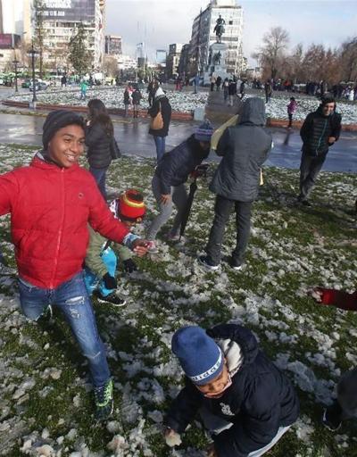 Şili’de kar yağdı, 1 kişi hayatını kaybetti
