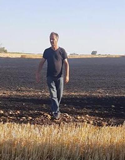 Pınarhisar’da 15 dönüm buğday tarlası yandı