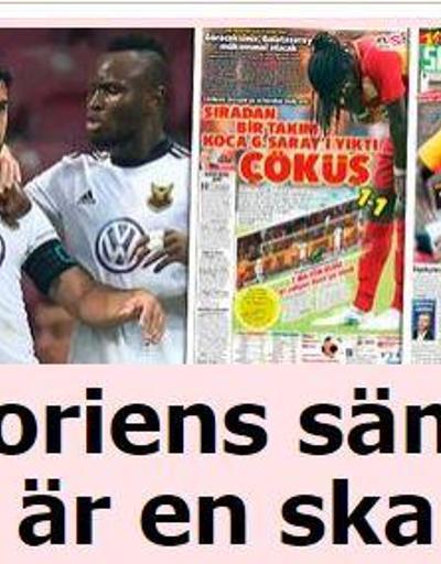 İsveç basınında Galatasaray: Dünya devini eledik
