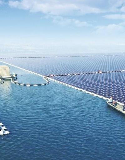 Dünyanın en büyük yüzer güneş santrali hizmete girdi