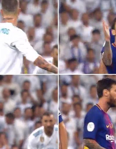 Sergio Ramosun hareketine Messi küfürle karşılık verdi