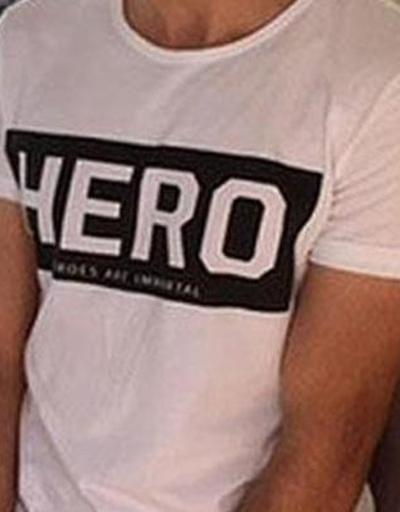 Hero yazılı tişört giyen liseliye gözaltı