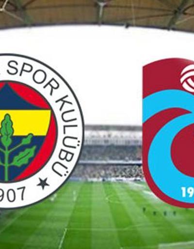 Fenerbahçe - Trabzonspor canlı yayın