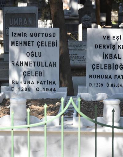 İzmirde tarihi mezarlık darmadağın edildi