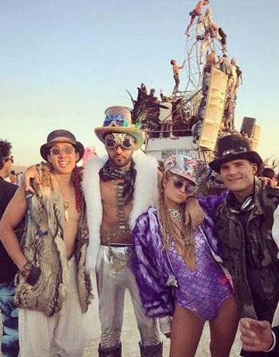 Burning Man Festivaline hangi ünlüler katıldı