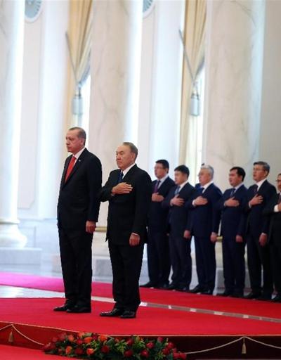 Erdoğanın Kazakistan heyetinde dikkat çeken 2 isim