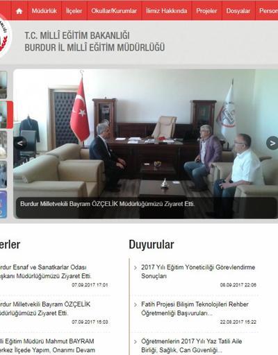 MEB İl Müdürünün makamında Atatürk portresi yok önergesi