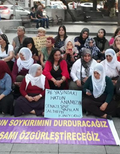 HDPli kadınlardan kadın cinayetleri eylemi