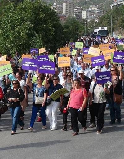 CHPliler Munzurda HES ve barajlara hayır yürüyüşü düzenledi