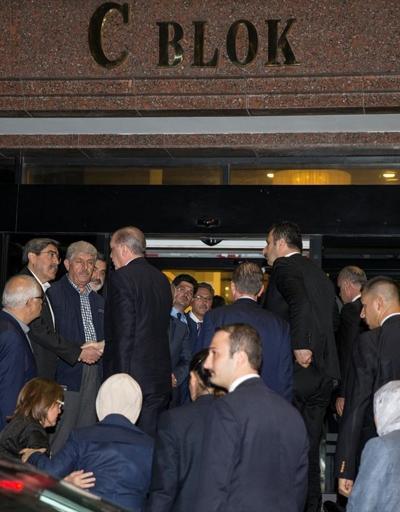 Erdoğandan vefat eden AK Partili vekil Yükselin ailesine taziye ziyareti