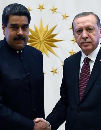 Venezuela Devlet Başkanı Maduro Ankarada