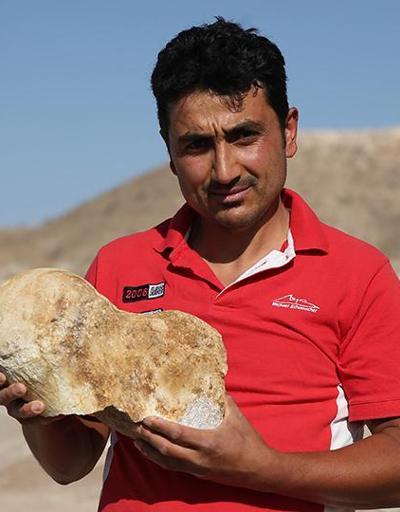 Kayseride çoban mamut fosili buldu