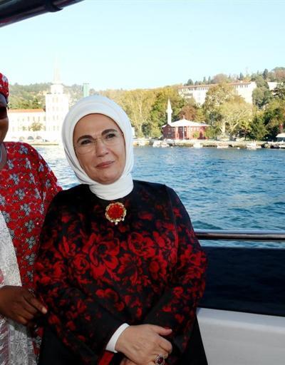 Emine Erdoğan lider eşlerini ağırladı