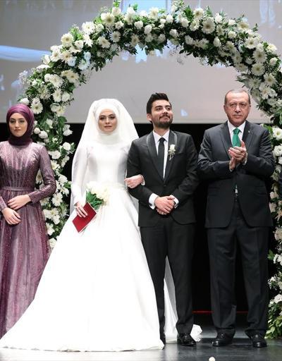 Erdoğan İstanbulda nikah törenine katıldı