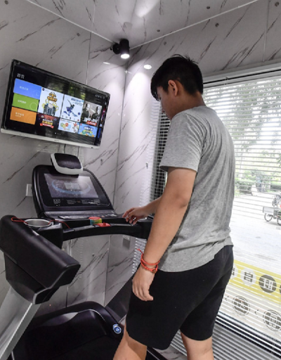 Çalışanlar için en pratik spor çözümü: Fitness kabini