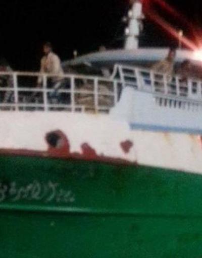 KKTC, karasularına izinsiz giren gemiye el koydu