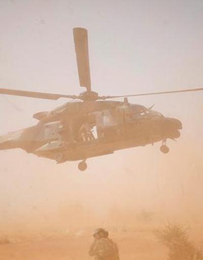 Afganistanda NATO helikopteri kalkış sırasında düştü
